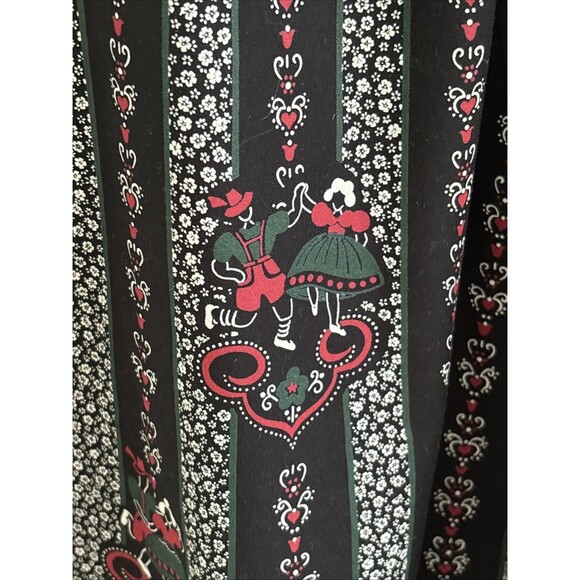 EUC Angelika Moden Germany Long Octoberfest Black Drindl skirt Sz 46  US 16 - Picture 2 of 11